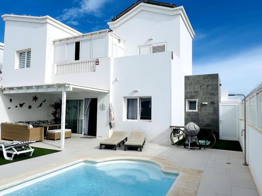 Lovely Villa Sanmar, Heated Pool ปลายาบลังกา ภายนอก รูปภาพ