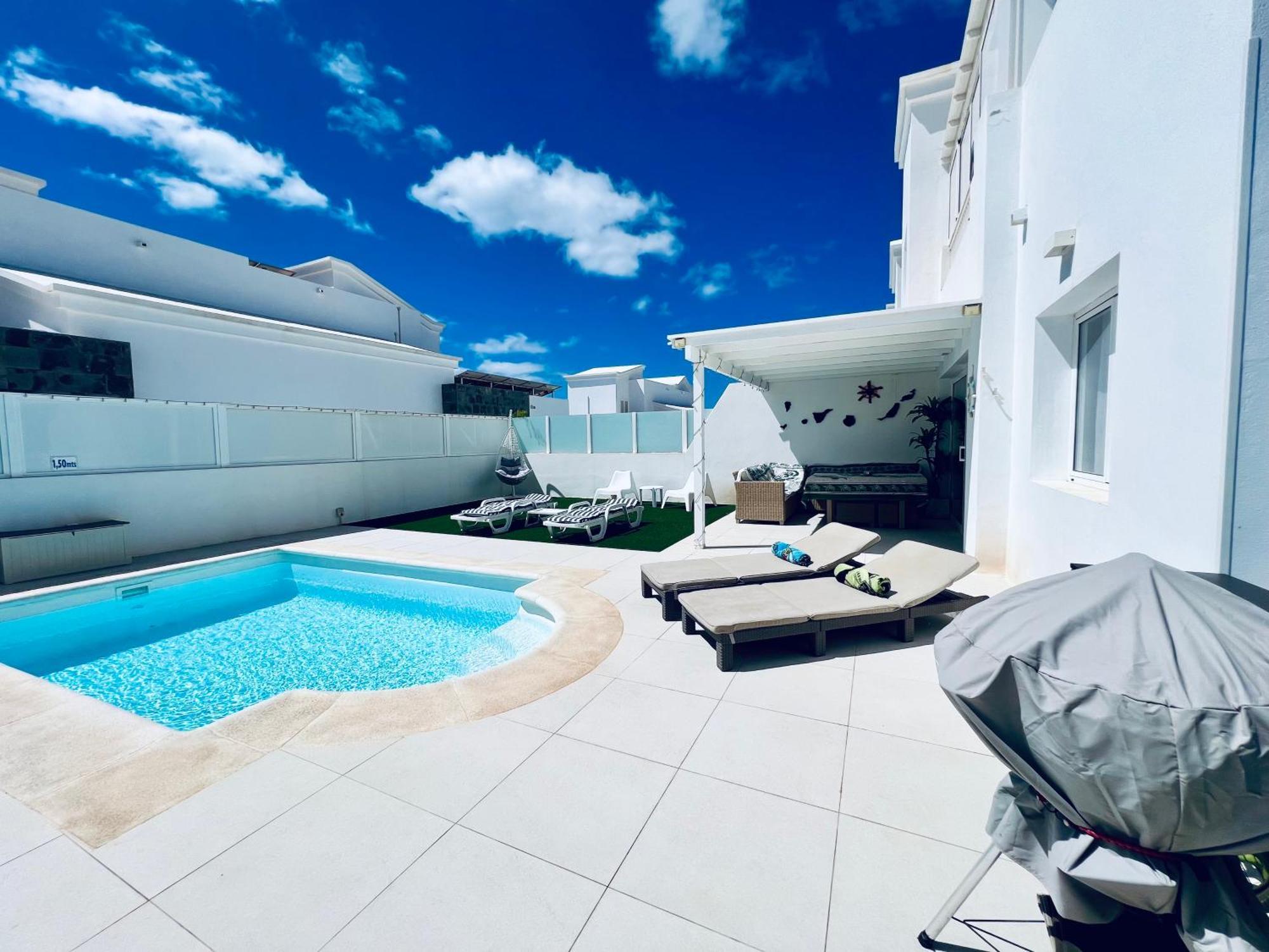 Lovely Villa Sanmar, Heated Pool ปลายาบลังกา ภายนอก รูปภาพ